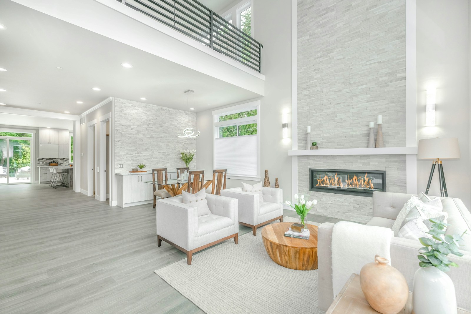 A bright interior prepared for a measured market introduction