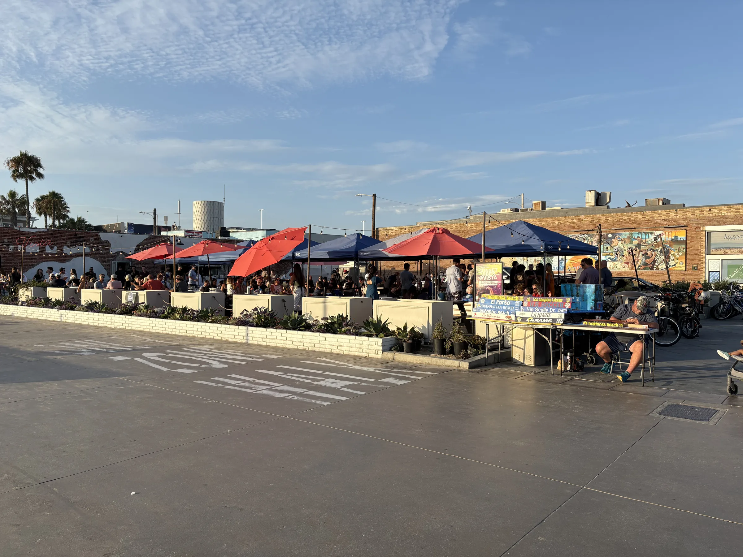 A local arts gathering bringing neighbors together